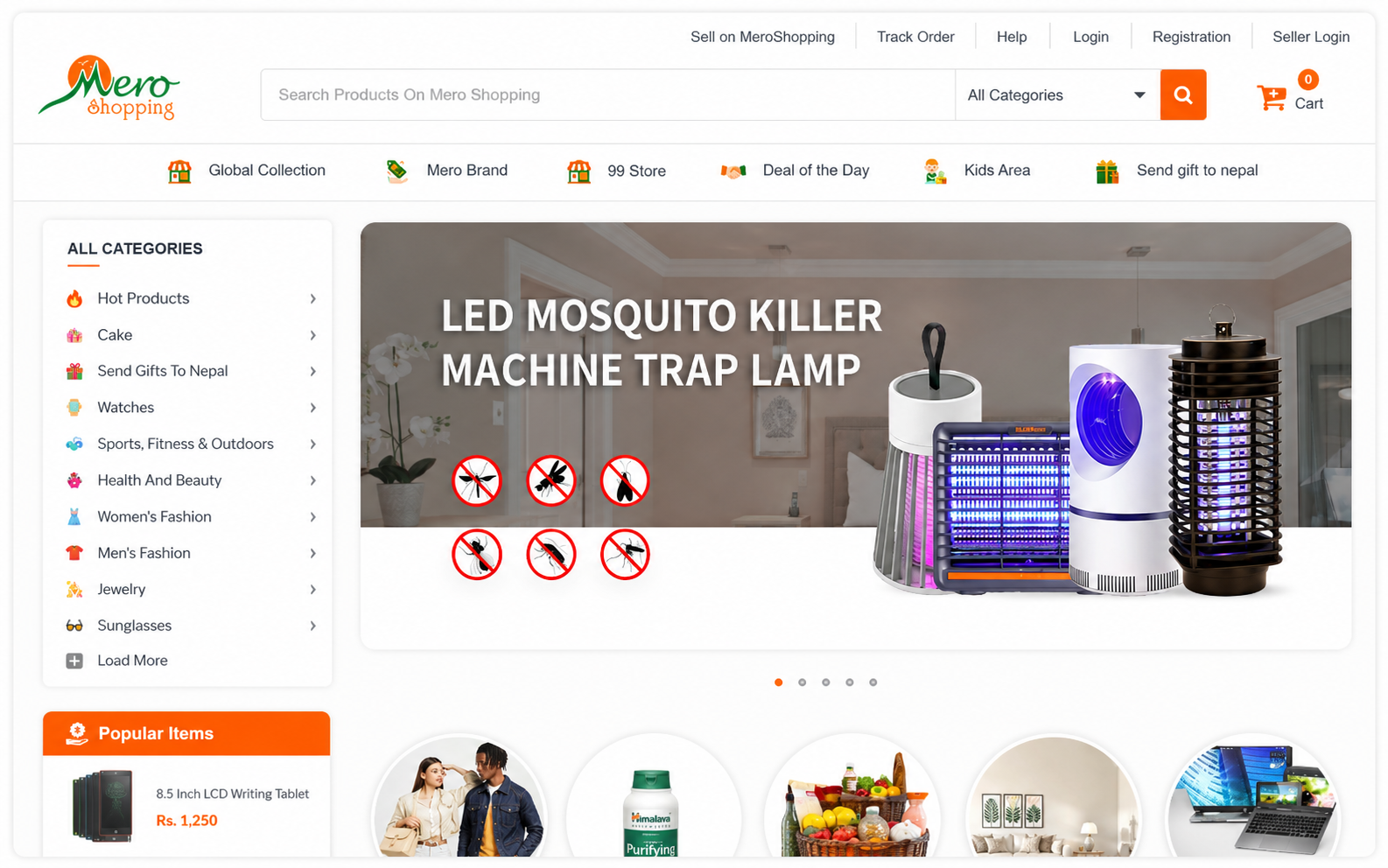 Mero Shopping storefront preview